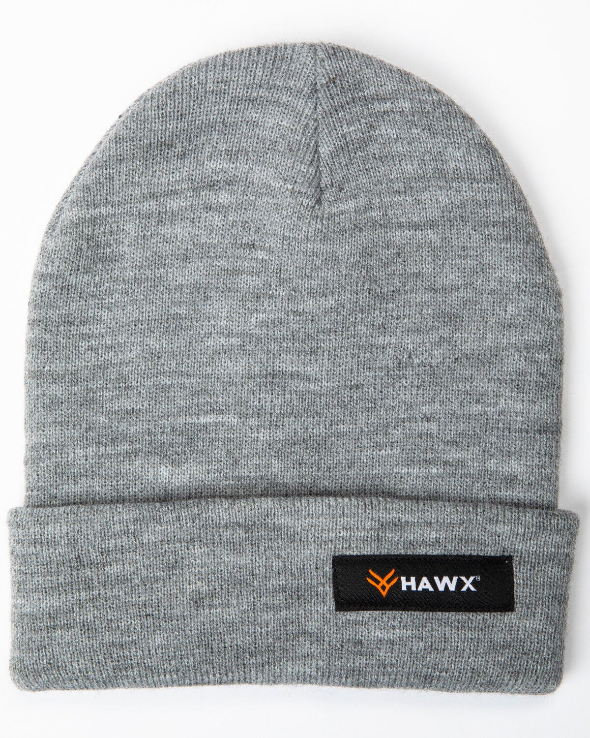 Image #1 - Hawx&reg; Men's Logo Bar Beanie, Heather Grey, hi-res