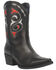 Image #1 - Dingo Women's Dreamcatcher Western Boots - Snip Toe, Black, hi-res