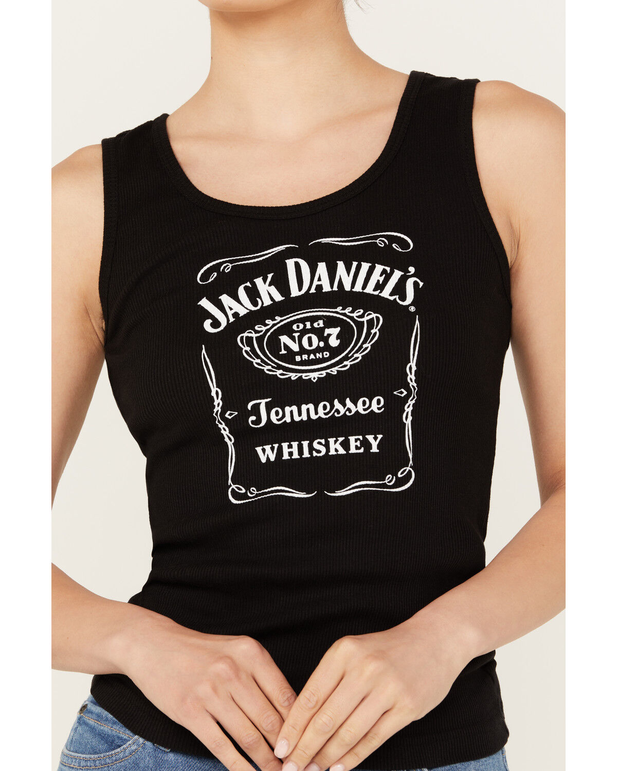 Image #3 - Jack Daniels Women's Whiskey Logo Tank, Black, hi-res