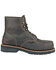 Image #2 - Hoss Men's DieHard Moc Waterproof Work Boots - Composite Toe, Dark Brown, hi-res