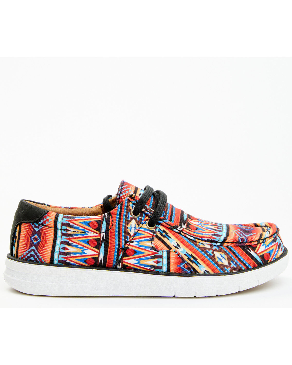 Image #2 - RANK 45® Men's Griffin Southwest Western Casual Shoes - Moc Toe, , hi-res