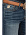 Image #2 - Cinch Men's Grant Dark Stonewash Performance Stretch Relaxed Boot Denim Jeans, Indigo, hi-res