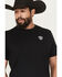 Image #3 - Rock & Roll Denim Men's Mexicano Short Sleeve Graphic T-Shirt, Black, hi-res