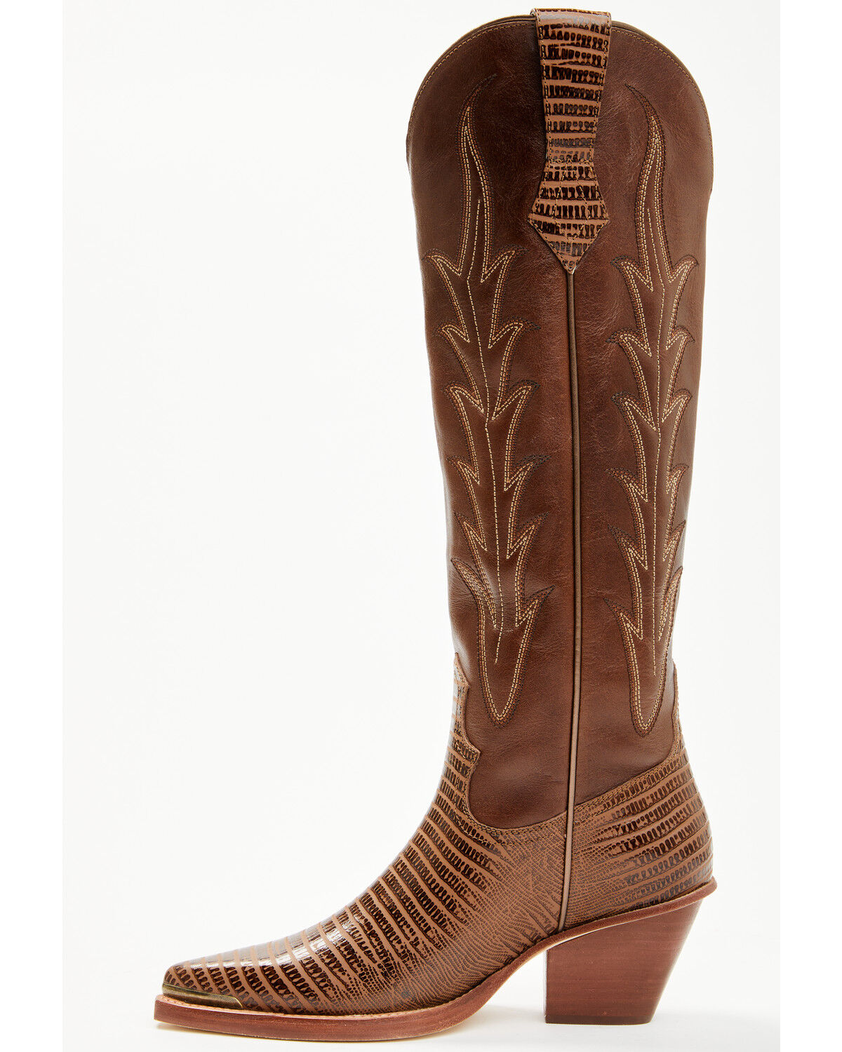 Image #3 - Wonderwest Women's Havannah Tall Western Boots - Snip Toe, Brown, hi-res