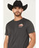 Image #3 - Panhandle Slim Men's Armadillo Short Sleeve Graphic T-Shirt, Charcoal, hi-res