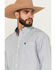 Image #2 - Cinch Men's Geo Print Long Sleeve Button-Down Western Shirt, White, hi-res