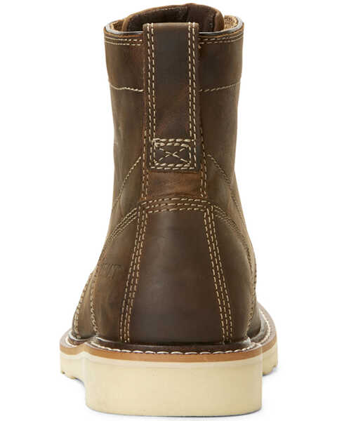 Image #3 - Ariat Men's Brewed Barley Recon Lace-Up Boots - Moc Toe, Brown, hi-res
