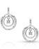 Image #2 - Montana Silversmiths Women's Haloed First Star Earrings, , hi-res