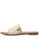 Image #3 - Dingo Women's Metallic Hairon Moo Moo Sandals, Gold, hi-res