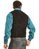 Image #3 - Liberty Wear Men's Suede Western Vest - Big, Black, hi-res