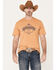 Image #2 - Moonshine Spirit Men's 1978 Short Sleeve Graphic T-Shirt, Mustard, hi-res