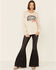  Ariat Women's Heather Oatmeal Western Vibes Graphic Long Sleeve Top , Oatmeal, hi-res