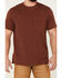 Image #3 - Brothers and Sons Men's Basic Short Sleeve Pocket T-Shirt, Red, hi-res