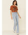 White Crow Women's Carmel Hotter Than A Pistol Graphic Tee , Cognac, hi-res