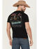 Image #1 - Pendleton Men's Campfire Short Sleeve Graphic T-Shirt, Black, hi-res