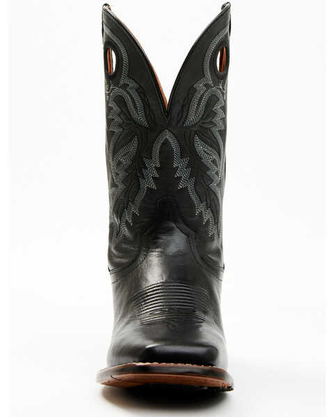 Image #4 - Dan Post Men's 11" Western Performance Boots - Broad Square Toe, Black, hi-res