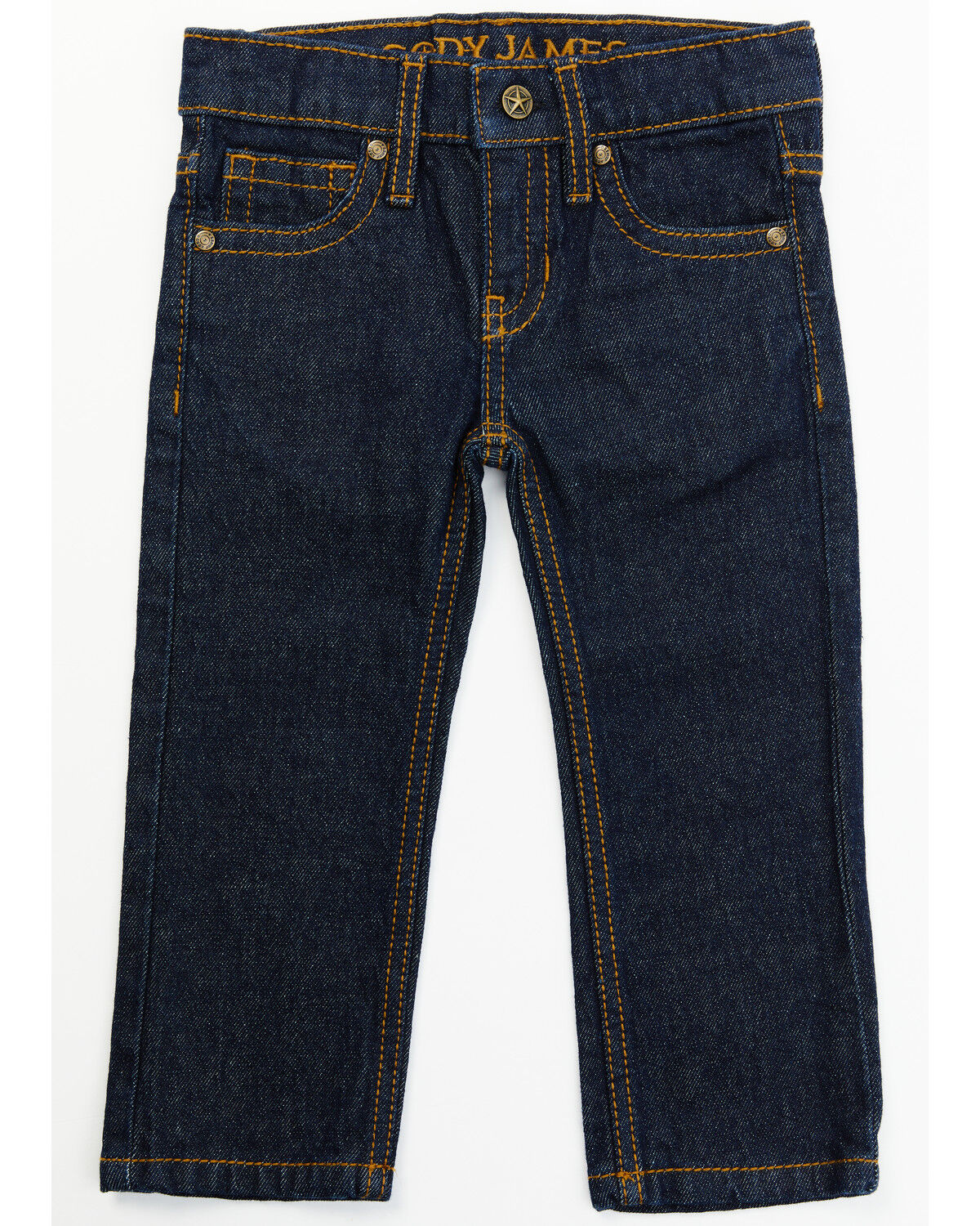Image #1 - Cody James Toddler Boys' Annex Stretch Slim Straight Jeans, Dark Wash, hi-res