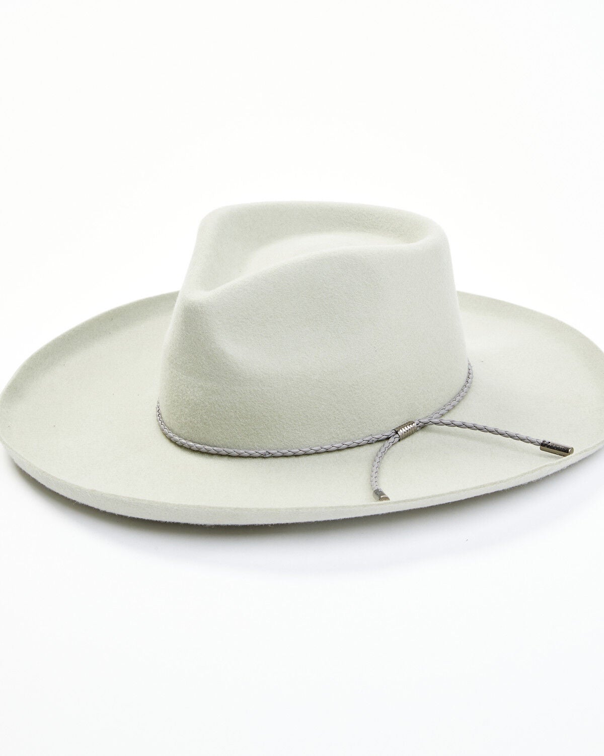 Shyanne Women's Formative Felt Western Fashion Hat, Grey, hi-res
