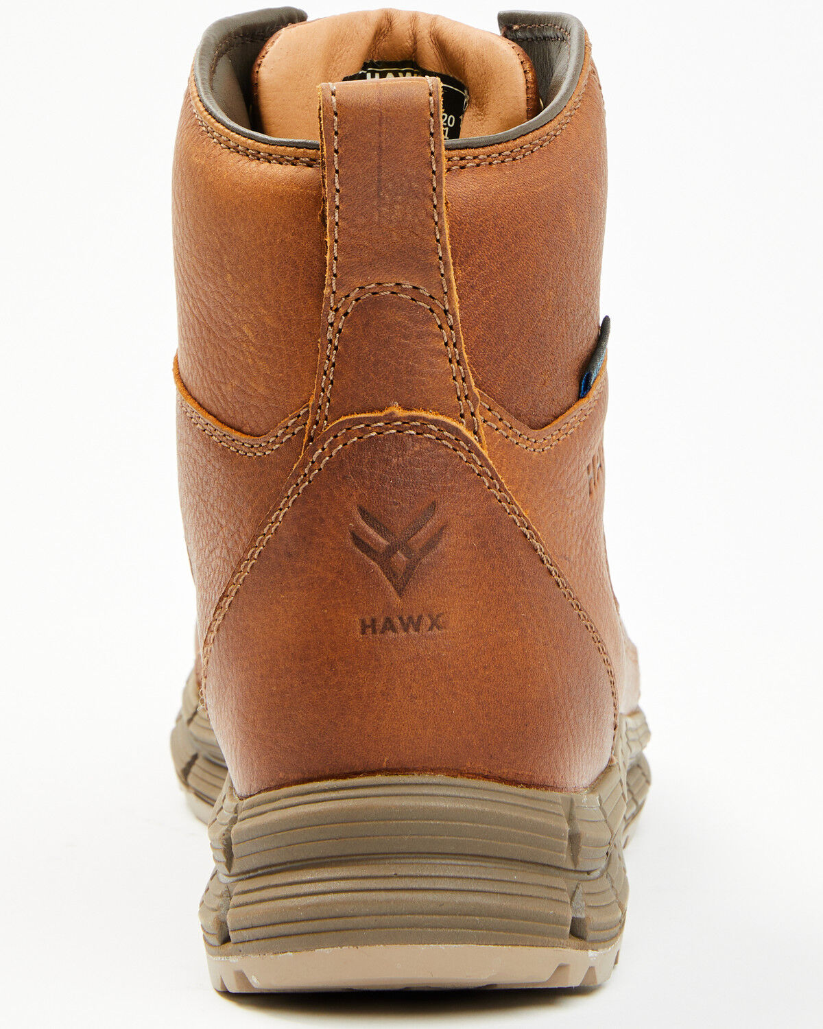 Image #5 - Hawx Men's 6" Waterproof Hiking Boots - Soft Toe, Tan, hi-res