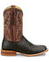 Image #2 - Tony Lama Men's Blaine Exotic Ostrich Western Boots - Broad Square Toe, Chocolate, hi-res