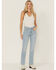Image #1 - Levi's Women's 725 Eternal High Rise Light Wash Bootcut Stretch Denim Jeans, Light Wash, hi-res