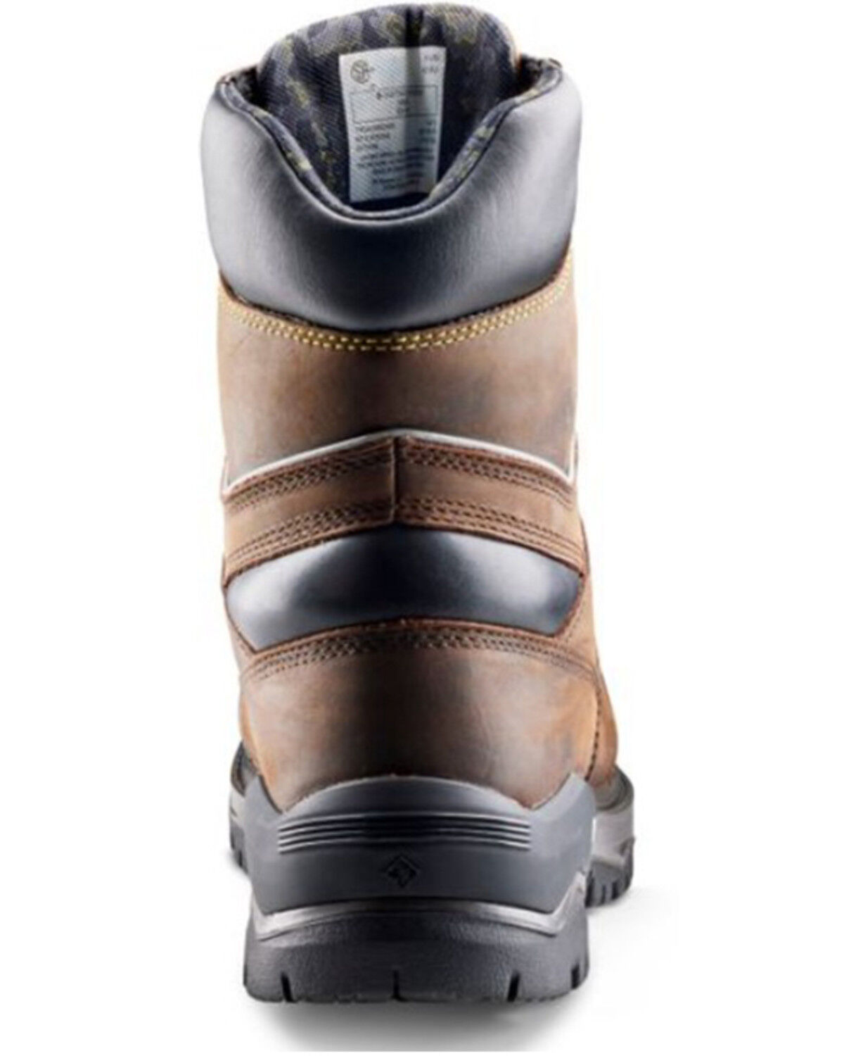 Image #5 - Kodiak Men's Gantry 8" Lace-Up Waterproof Work Boots - Composite Toe, Dark Brown, hi-res