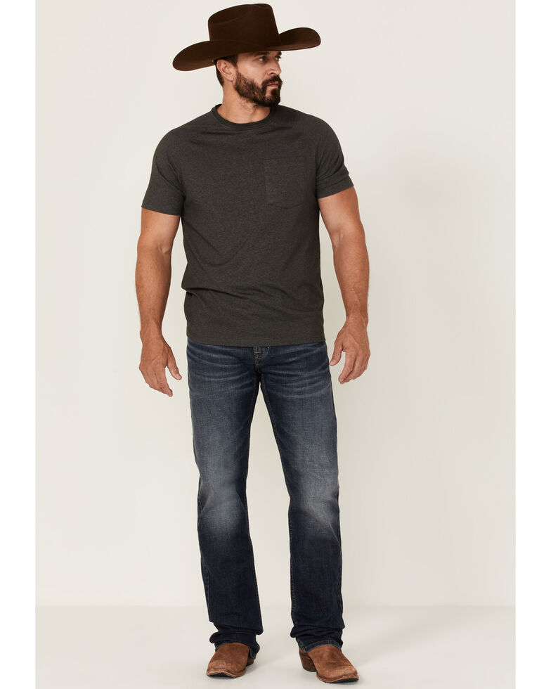 Moonshine Spirit Men's Winchester Dark Wash Stackable Stretch Straight Leg Jeans , Blue, hi-res