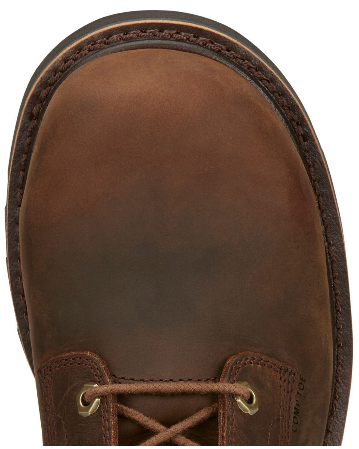 Image #5 - Chippewa Men's Sador Work Boots - Composite Toe, Brown, hi-res