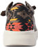Image #3 - Ariat Men's Heathered Southwestern Print Casual Hilo - Moc Toe, Brown, hi-res