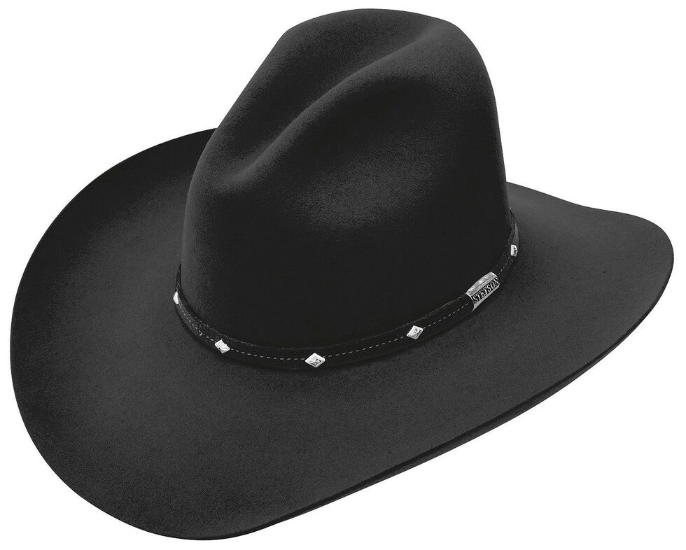 Stetson 4X Silver Mine Buffalo Felt Cowboy Hat Country Outfitter