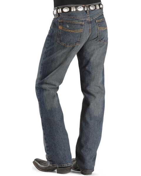 Image #1 - Ariat Men's M4 Tabac Relaxed Fit Denim Jeans - Big & Tall, Dark Stone, hi-res