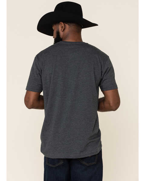 Image #4 - Kimes Ranch Men's Charcoal Replay Graphic T-Shirt , Charcoal, hi-res
