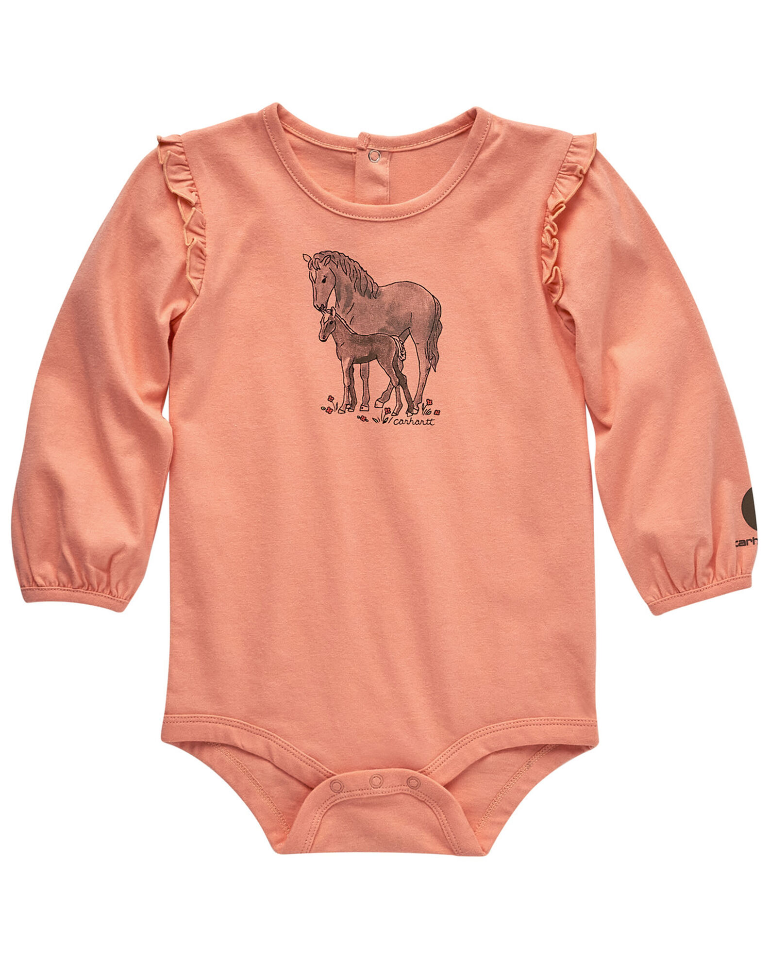 Baby girl carhartt clothes top