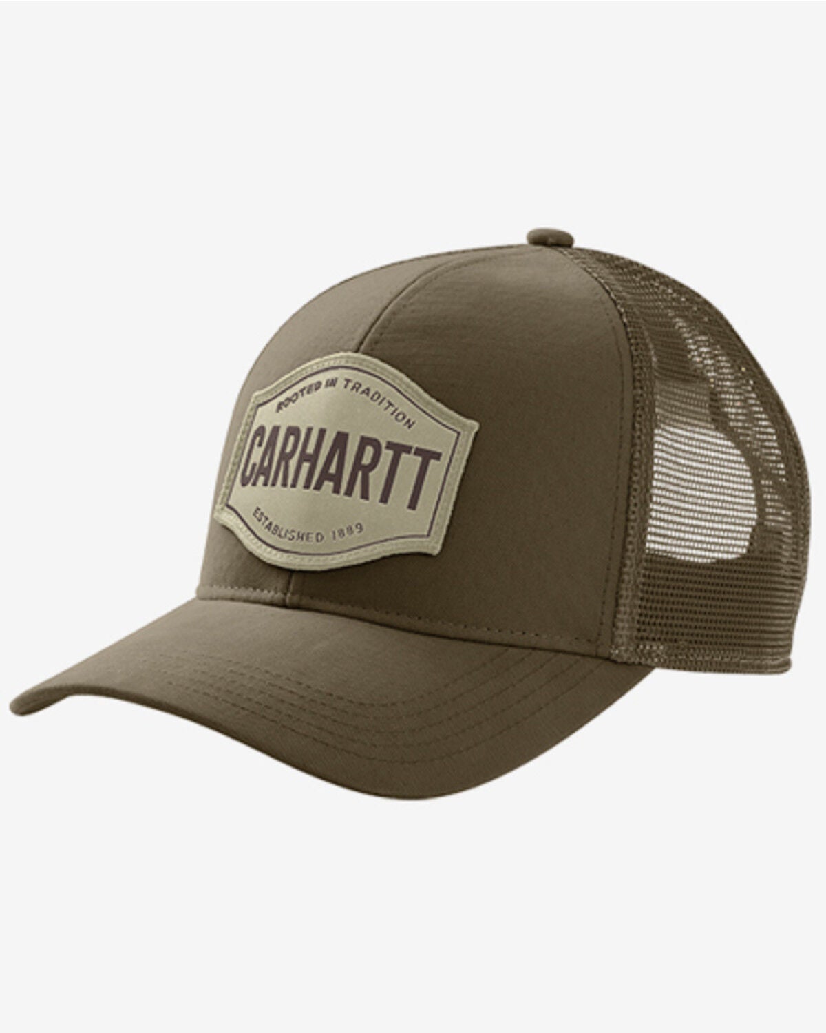 Carhartt Men's Oakland Rooted in Tradition Ball Cap, Brown, hi-res