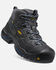 Image #1 - Keen Men's Braddock Waterproof Work Boots - Round Toe, Black, hi-res