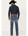 Image #3 - Cody James Men's Outpost Dark Wash Slim Straight Stretch Denim Jeans, Dark Medium Wash, hi-res