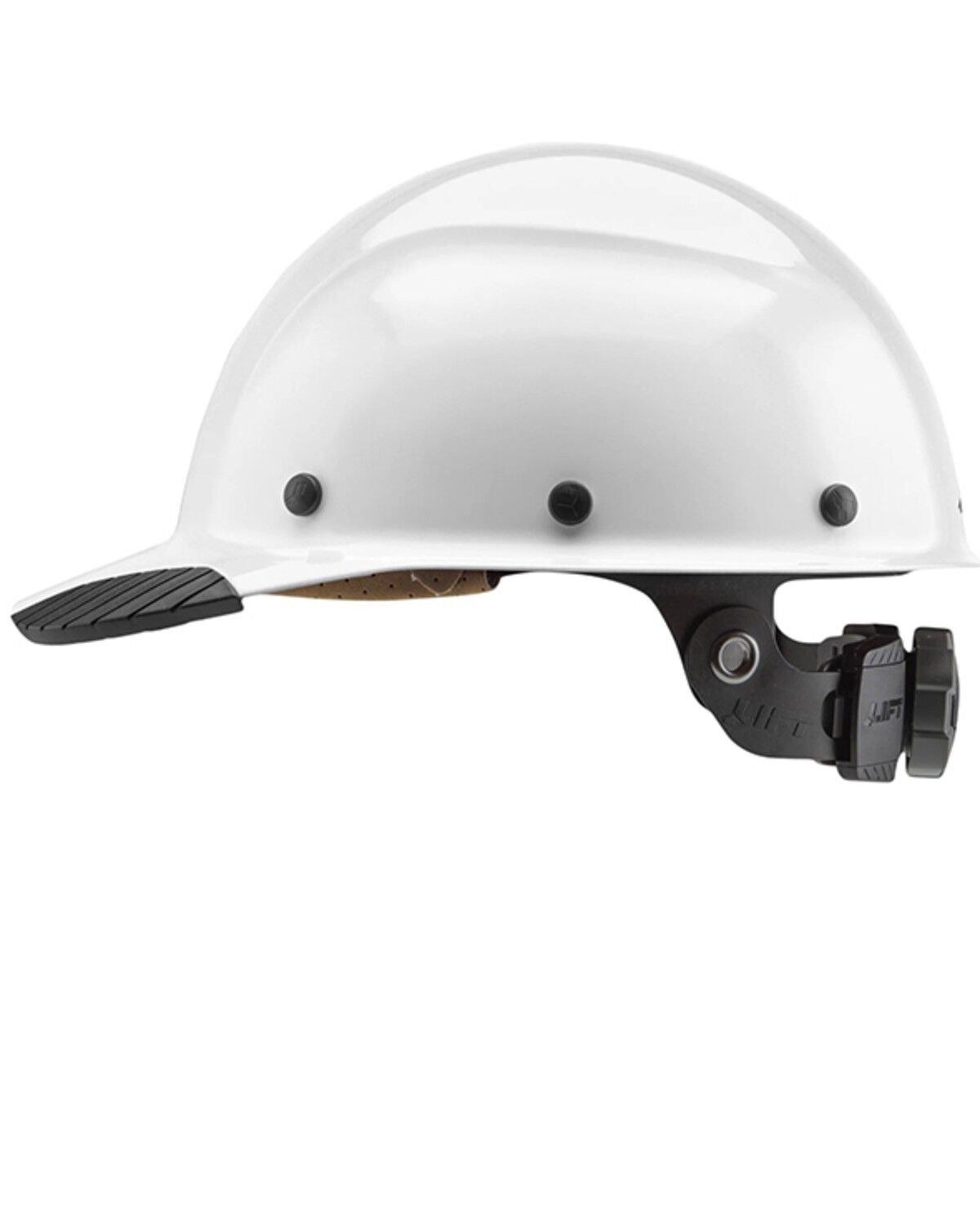 Lift Safety DAX Carbon Fiber White Cap Style Hard Hat, White, hi-res