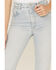 Image #2 - Rolla's Women's Light Wash High Rise Distressed Slim Dusters Straight Jeans, Blue, hi-res