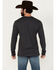 Image #4 - Wrangler Men's Real American Logo Long Sleeve T-Shirt, Grey, hi-res