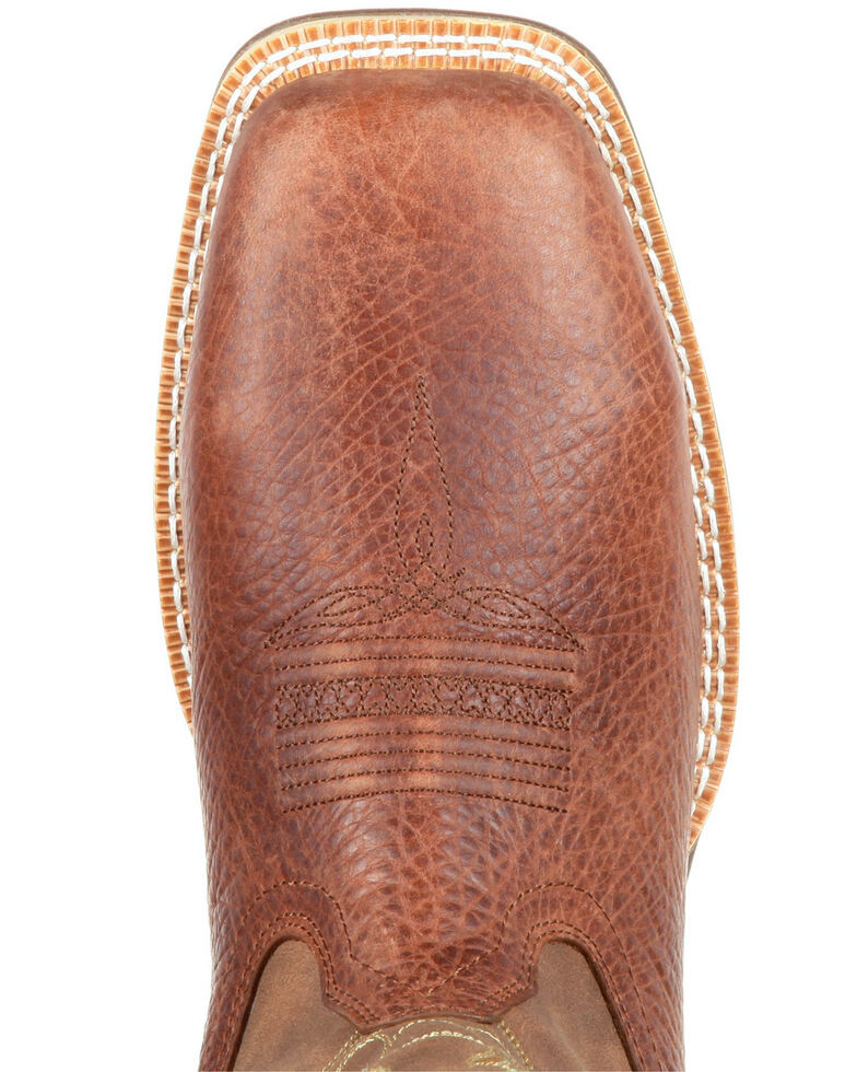 Durango Men's Rebel Waterproof Western Boots - Composite Toe, Brown, hi-res