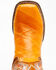 Image #6 - Dan Post Men's Buttercup Eel Exotic Western Boots - Broad Square Toe , Brown, hi-res