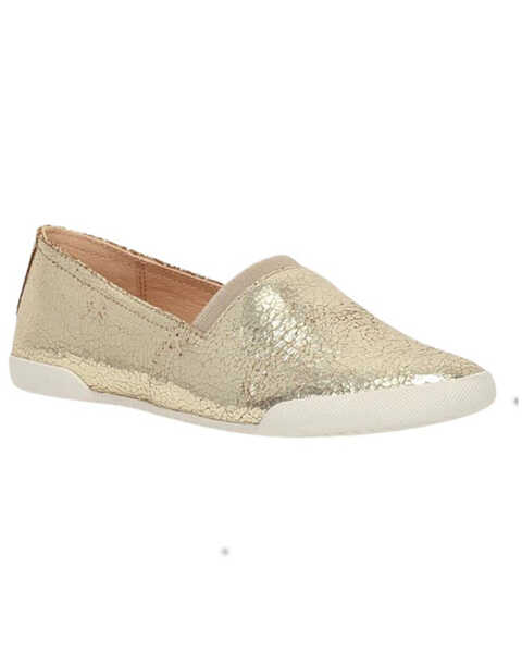 Frye Women's Melanie Slip-On Casual Shoes , Gold, hi-res