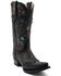 Image #1 - Ferrini Women's Estrella Star Inlay Tall Western Boots - Snip Toe, Charcoal, hi-res