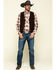 Image #7 - Roper Men's Suede Buckle Tie Vest, Brown, hi-res