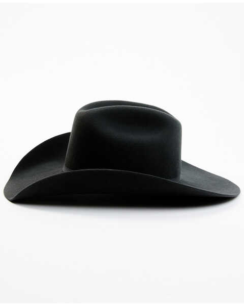 Image #3 - Serratelli 5X Felt Cowboy Hat, Grey, hi-res