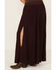 Image #2 - Shyanne Women's Lace Inset Maxi Skirt, Chocolate, hi-res