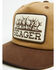 Image #2 - Seager Men's Herd Ball Cap, Brown, hi-res