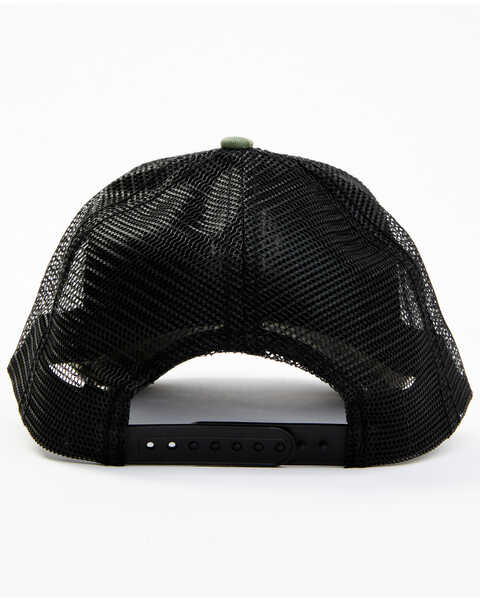 H3 Sportgear Men's Woodland Camo Print Spartan Helmet Embroidered Ball Cap , Camouflage, hi-res