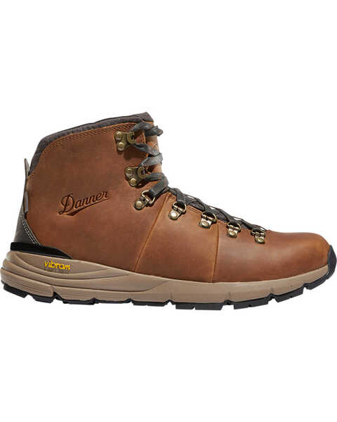 Image #2 - Danner Men's Mountain 600 Hiking Boots - Round Toe, Brown, hi-res