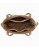 Image #2 - Wrangler Women's Braided Tassel Tote Bag, Tan, hi-res